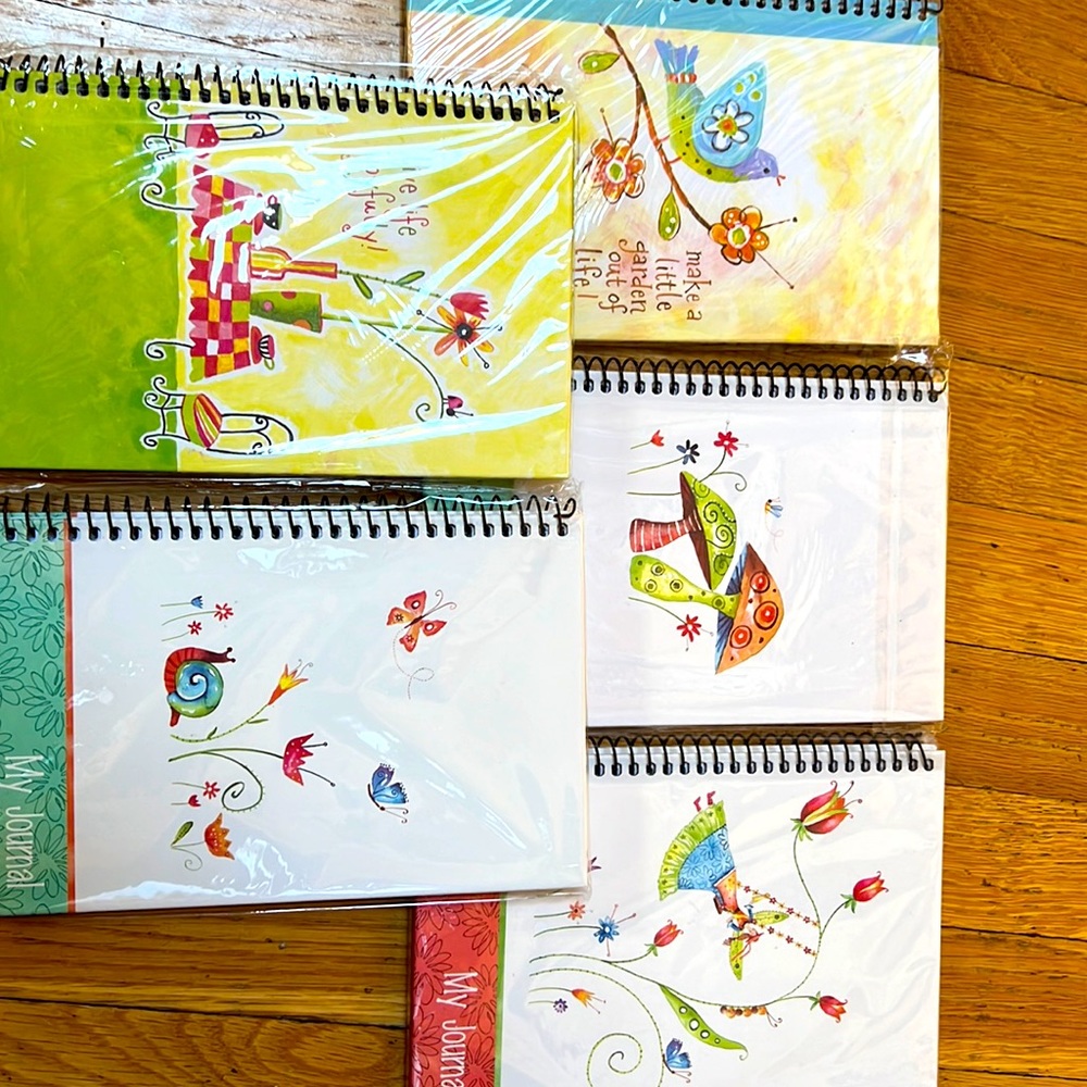 NEW Cute Garden Theme Notebooks